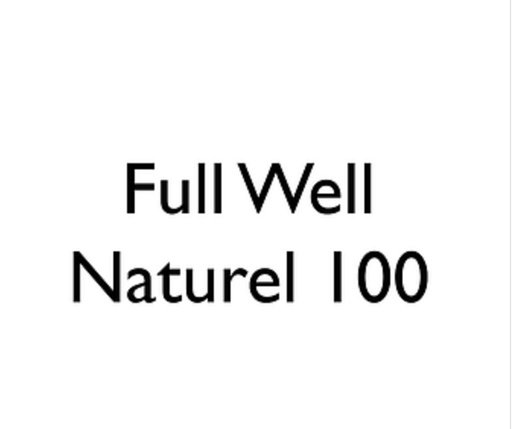 Full Well (groot opzetstuk) Naturel 100stuks