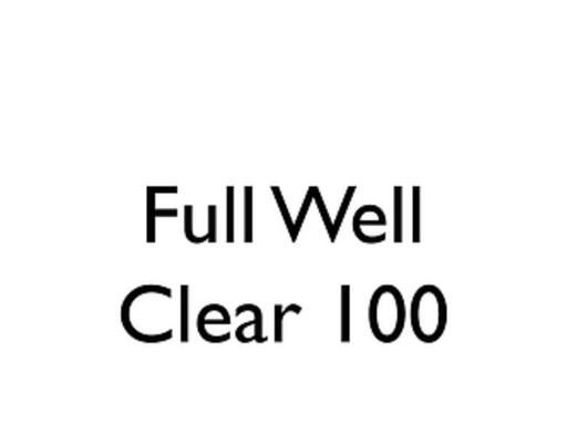 Full Well (groot opzetstuk) Clear 100stuks
