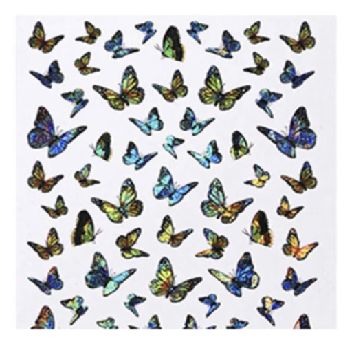 [178527] So Sticker Hollow Butterfly 204